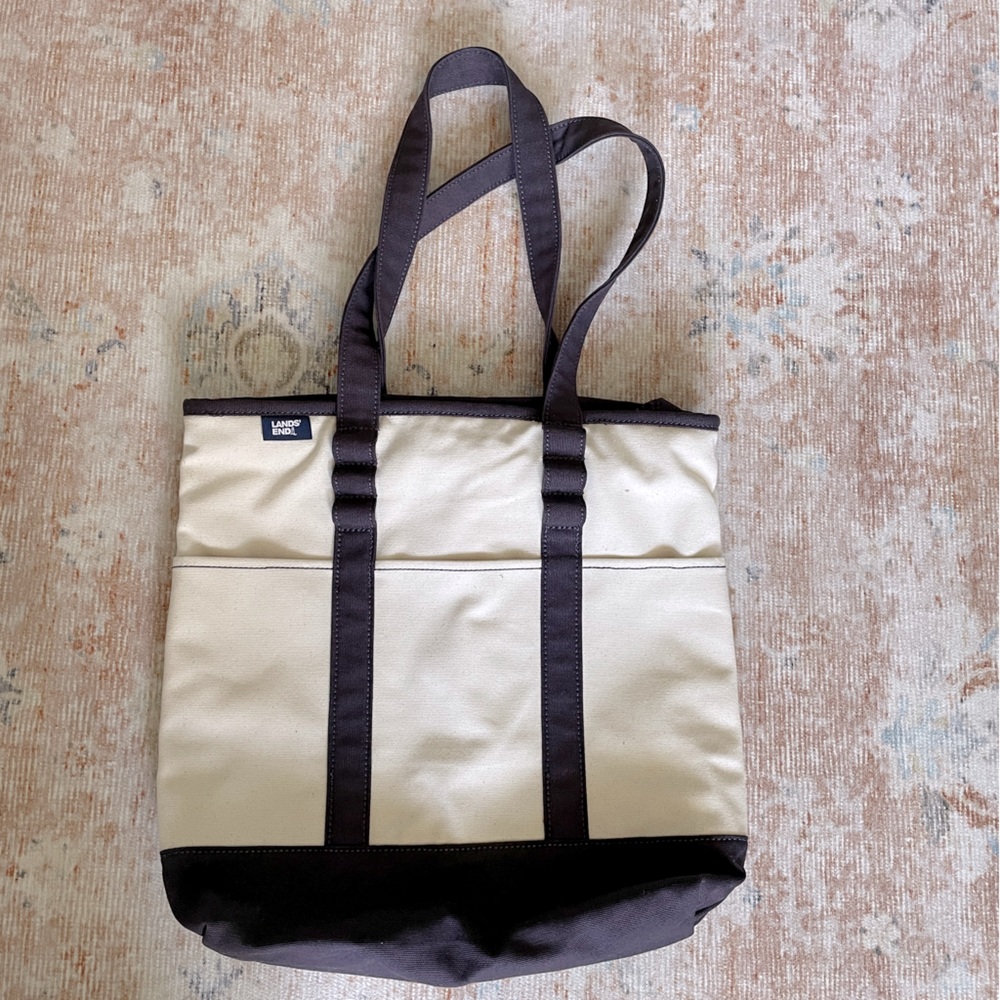 Lands’ End Canvas Hybrid Life Tote Bag